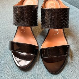 Calvin Klein Slip On Heels